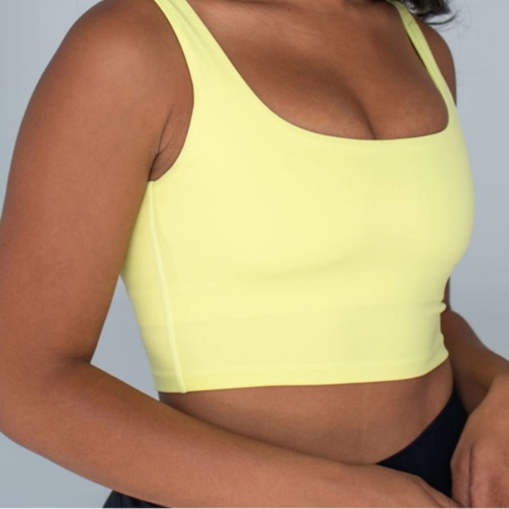 Savvi Dez Sportbra Like New XL. Neon Yellow